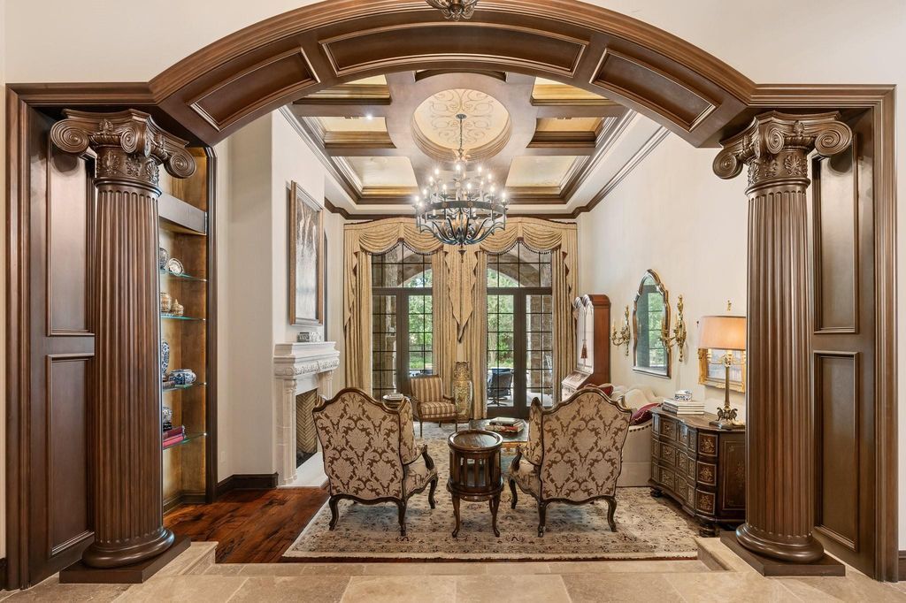 Masterfully designed english traditional residence by jaurequi priced at 4. 6 million 14