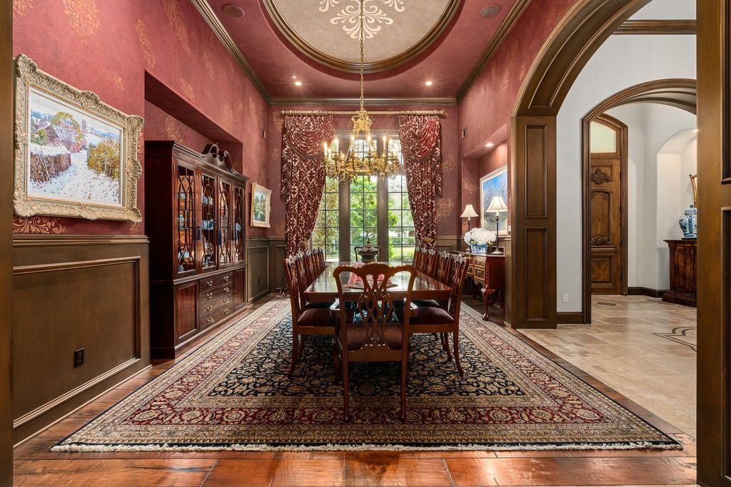 Masterfully designed english traditional residence by jaurequi priced at 4. 6 million 15