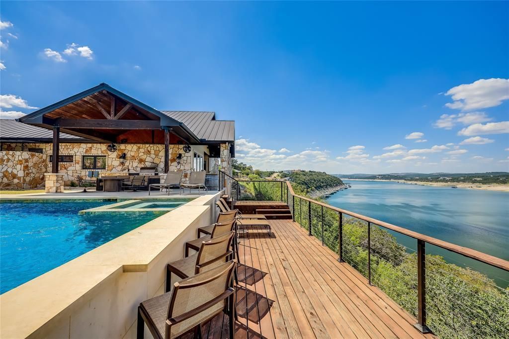 Panoramic lake views await in this elegant executive home now on the market for 2. 2 million 27