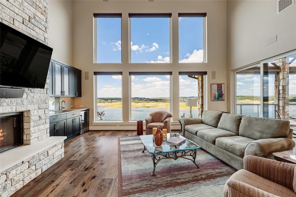 Panoramic lake views await in this elegant executive home now on the market for 2. 2 million 3