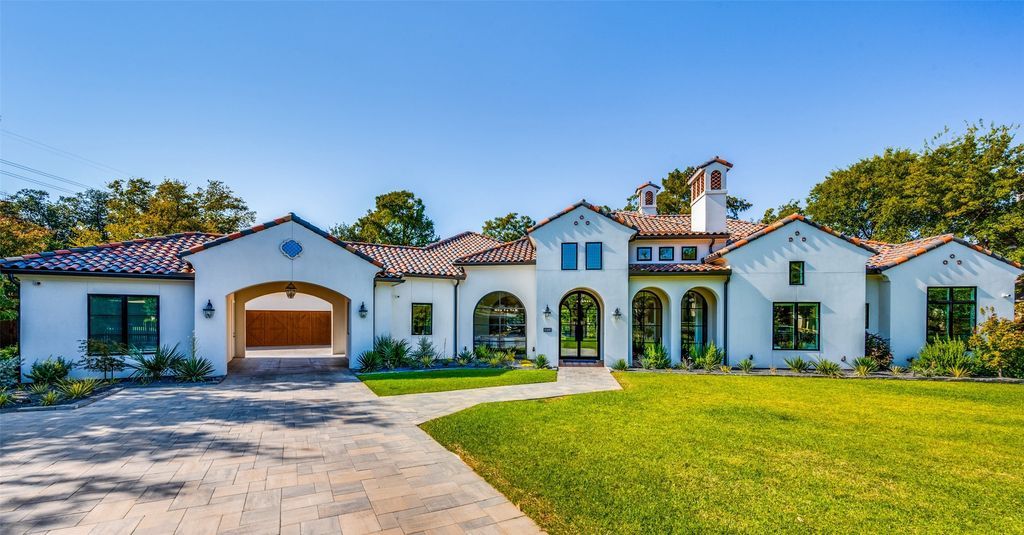 Single story marvel in coveted dallas neighborhood blending classic charm with modern luxury listed for 5495000 1