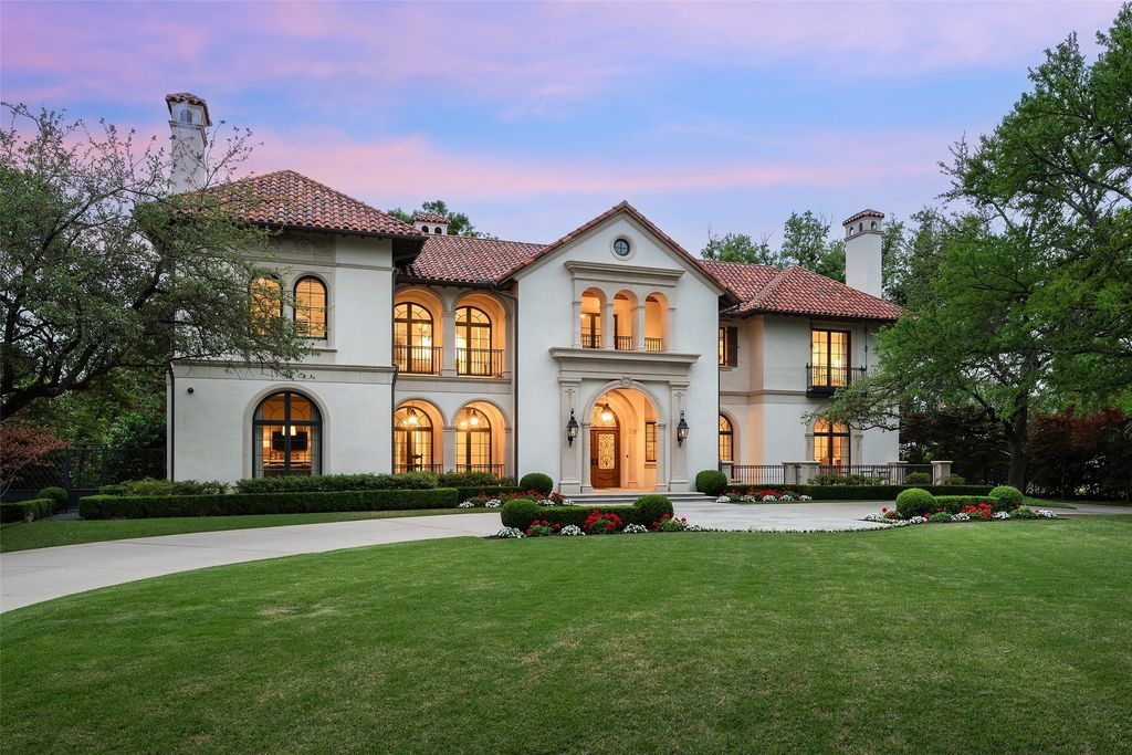 Sophisticated highland park residence radiating luxury and classic charm offered at 19995000 2