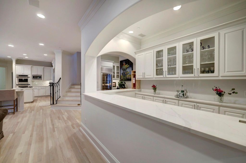 Space and style unite in this updated memorial villages showplace asking 3. 995 million 15