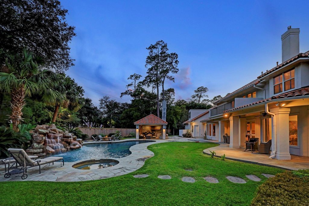 Space and style unite in this updated memorial villages showplace asking 3. 995 million 46