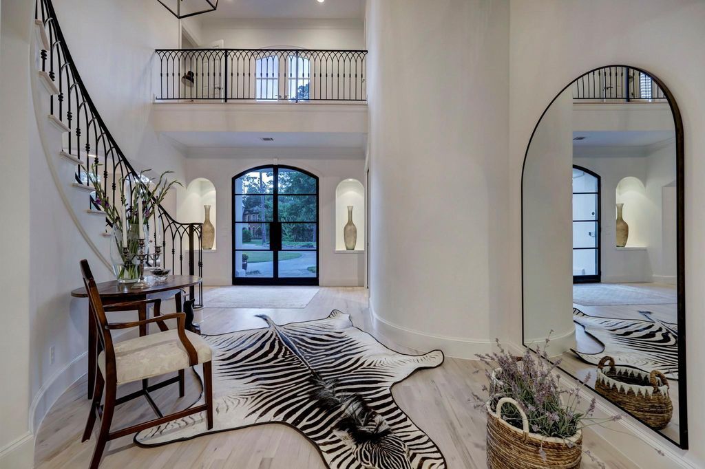 Space and style unite in this updated memorial villages showplace asking 3. 995 million 6