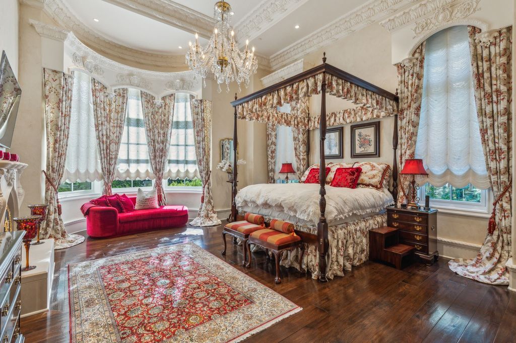 Stunning french inspired estate in the prestigious glen abbey enclave hits the market for 7. 45 million 16