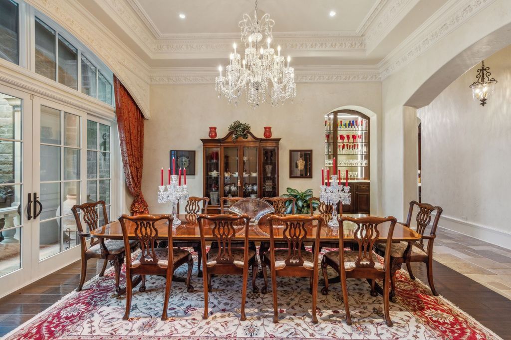 Stunning french inspired estate in the prestigious glen abbey enclave hits the market for 7. 45 million 7