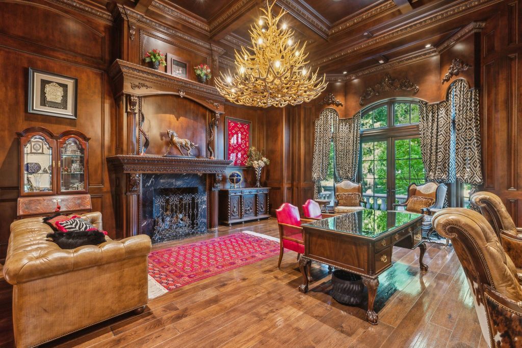 Stunning french inspired estate in the prestigious glen abbey enclave hits the market for 7. 45 million 8