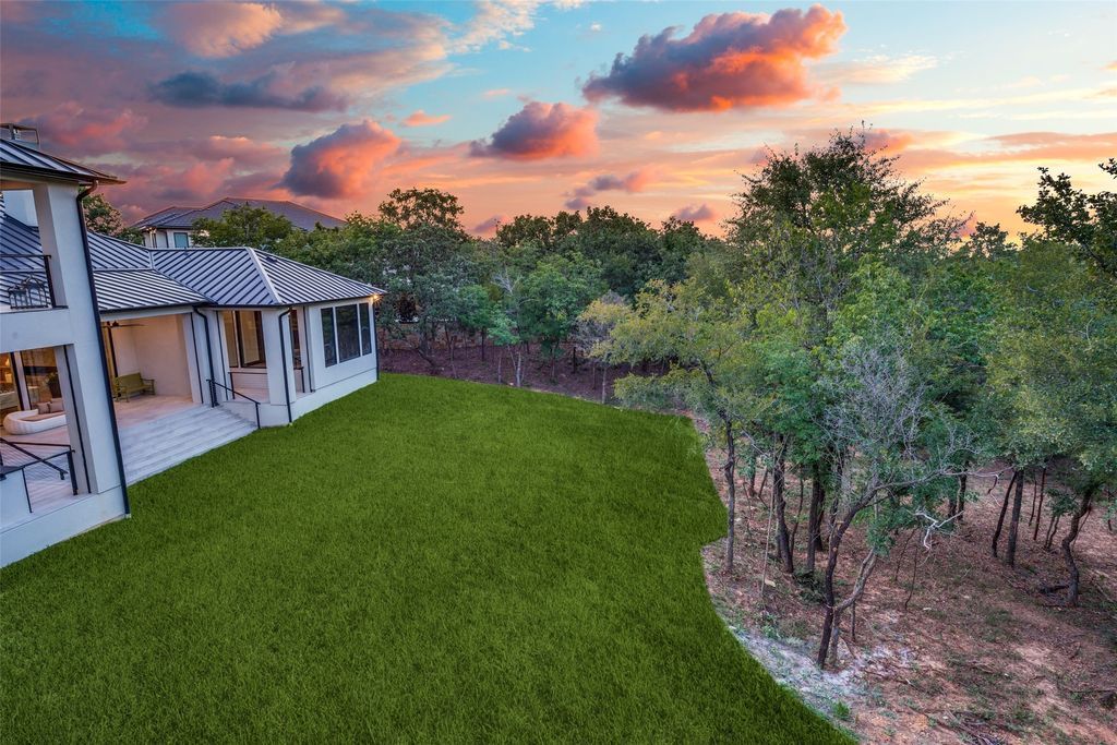 Stunning modern luxury retreat on 1. 45 acre treed lot in hill country available for 4. 89 million 30