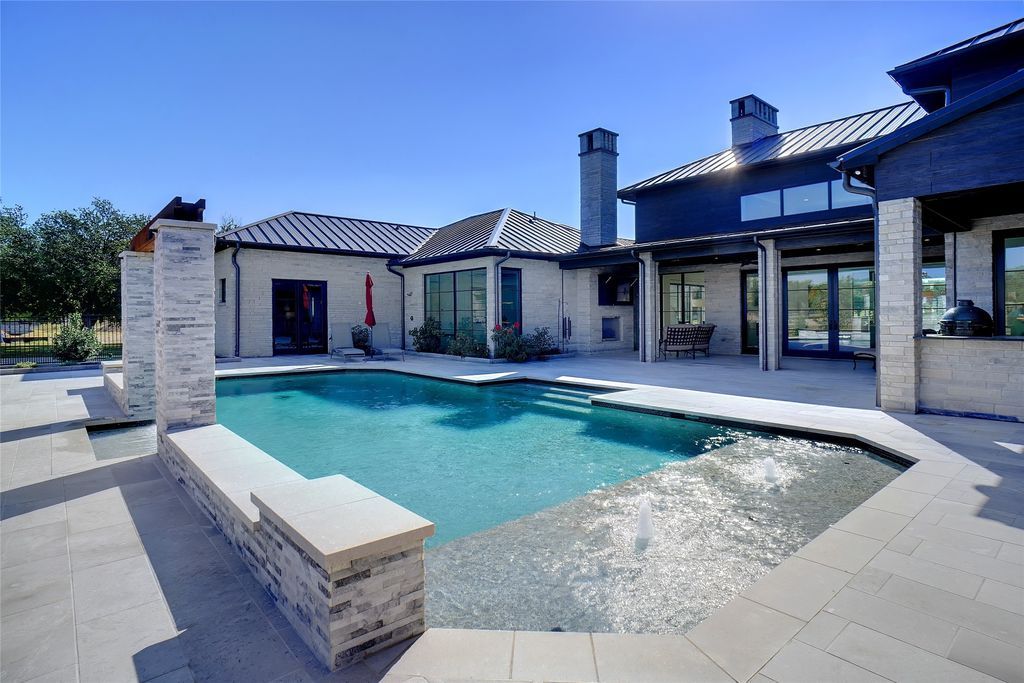 Timeless modern luxury in colleyvilles prestigious oak alley listed at 3. 99 million 33