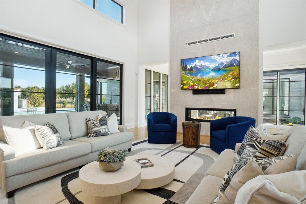 Timeless modern luxury in colleyvilles prestigious oak alley listed at 3. 99 million 4