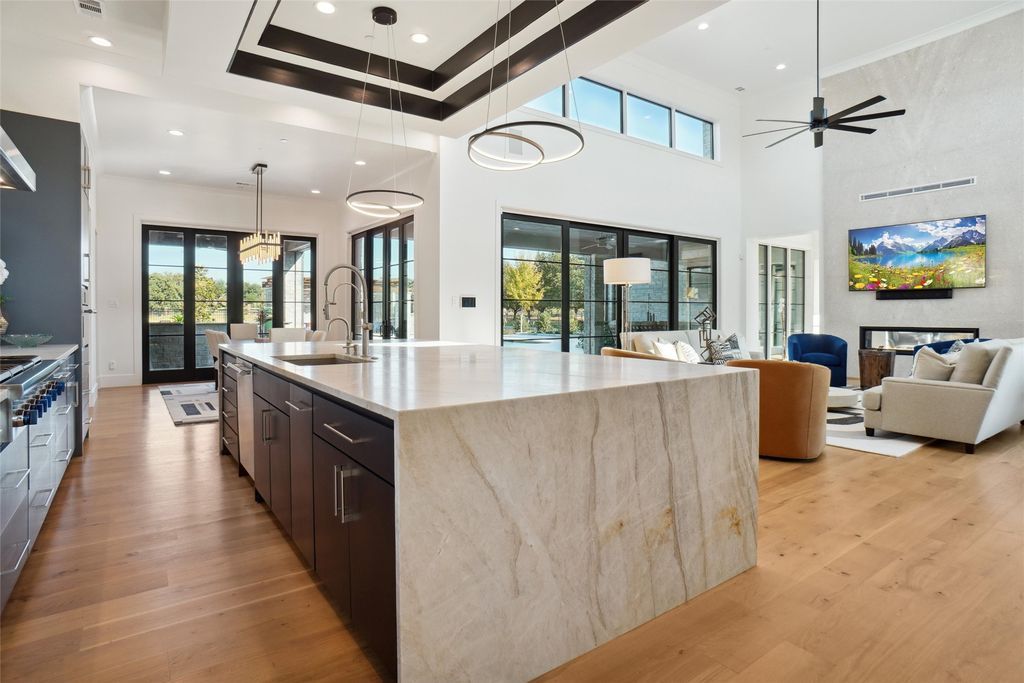 Timeless modern luxury in colleyvilles prestigious oak alley listed at 3. 99 million 9