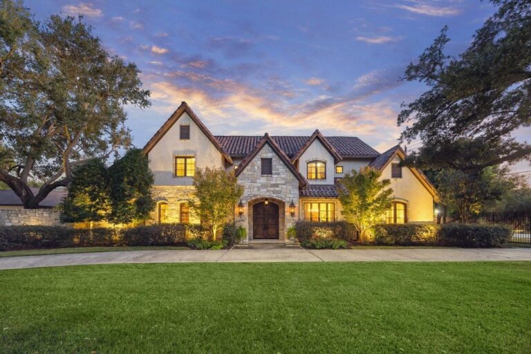 Exceptional Spanish-Style Custom Home in Spring Branch, Offering Unmatched Luxury for $2.925 Million