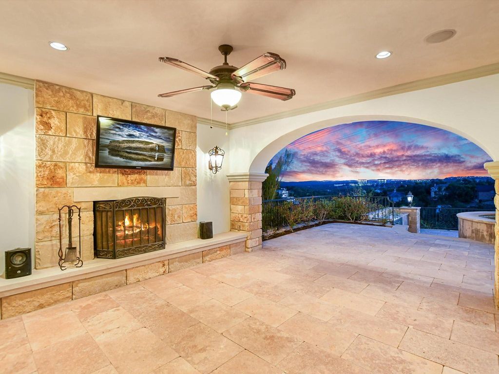 Unmatched seclusion and scenic views private gated estate in west austin hill country for 3. 695 million 37