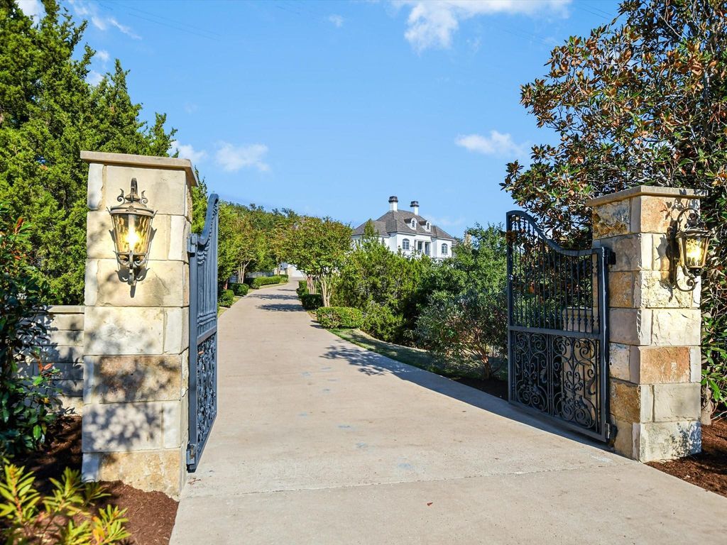 Unmatched seclusion and scenic views private gated estate in west austin hill country for 3. 695 million 4