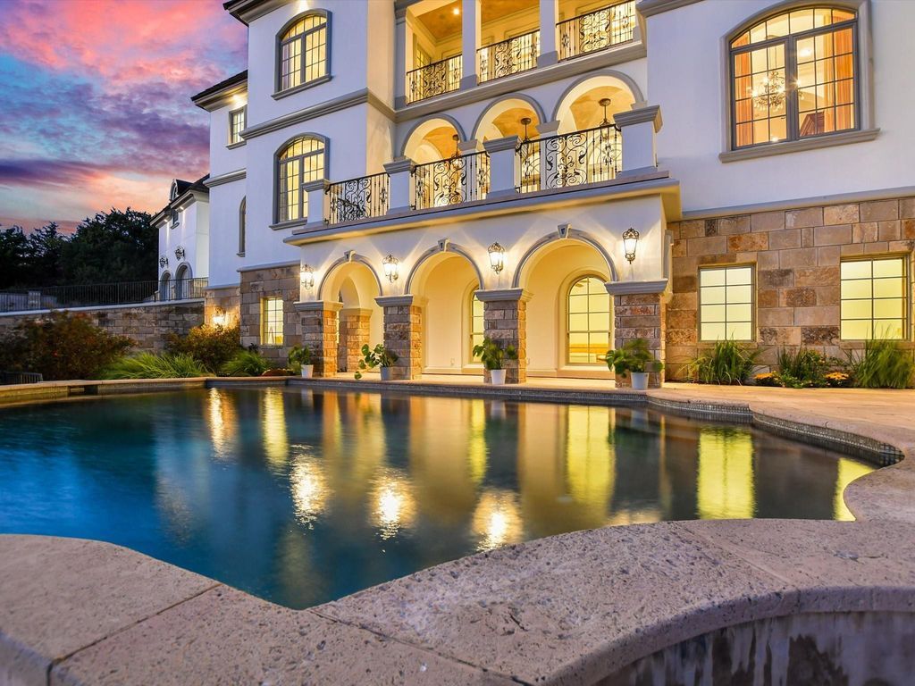 Unmatched seclusion and scenic views private gated estate in west austin hill country for 3. 695 million 7