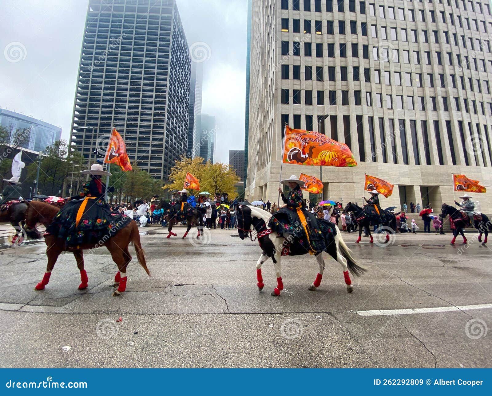 Cowboys cowgirls horses back thanksgiving parade cowboys cowgirls horses back h e b thanksgiving day parade 262292809 result