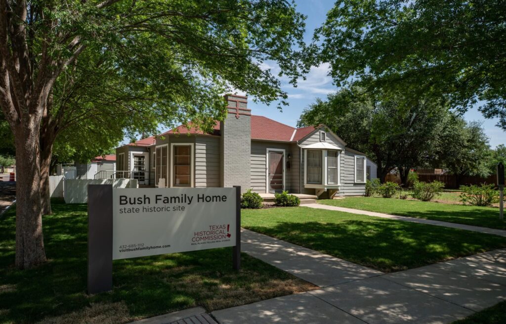 Bush family home midland opening 01 result