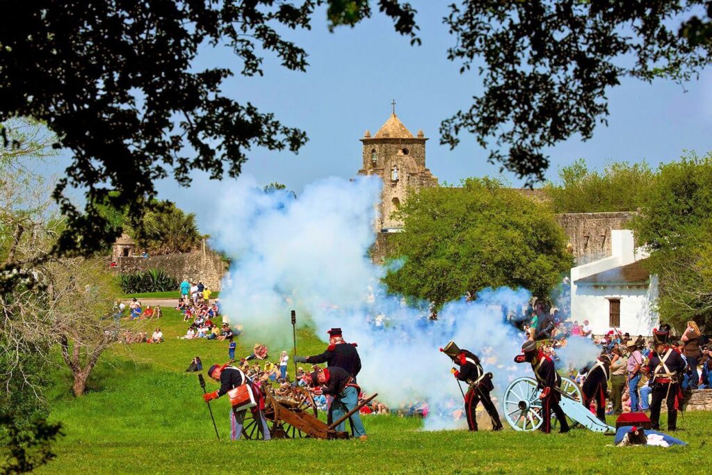 Goliad massacre reenactment 01b 1350x900 result