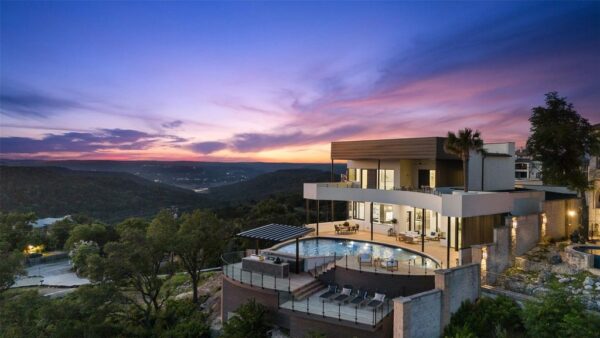 Lakefront Living at Its Finest: Custom Estate on Lake Travis Offering Spectacular Views for $9.5 Million