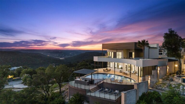 Lakefront Living at Its Finest: Custom Estate on Lake Travis Offering Spectacular Views for $9.5 Million