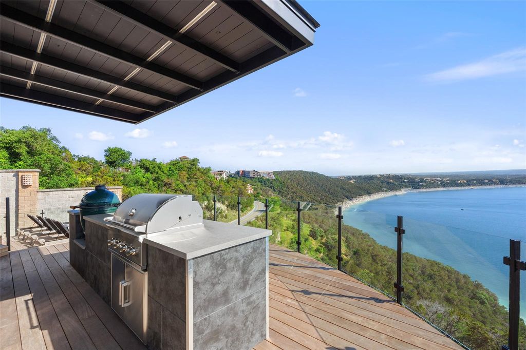 Lakefront living at its finest custom estate on lake travis offering spectacular views for 9. 5 million 26