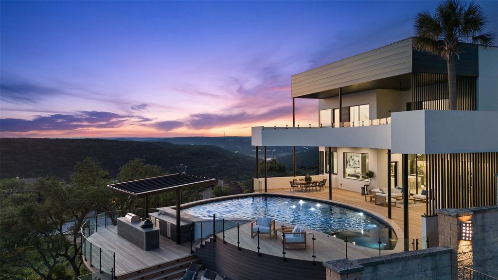 Lakefront living at its finest custom estate on lake travis offering spectacular views for 9. 5 million 35