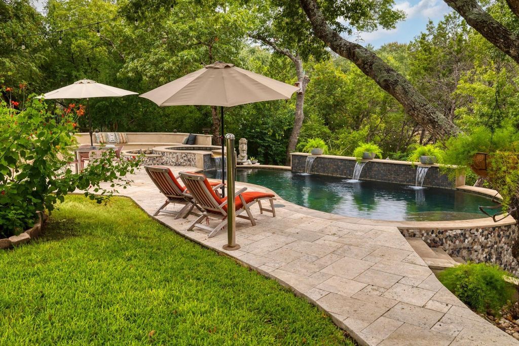 Nature meets elegance luxurious home in barton creek foothills listed for 2 3