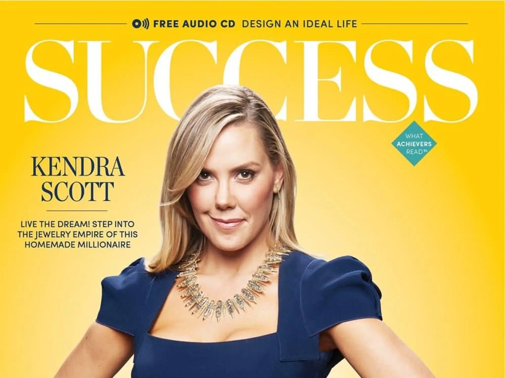 Kendra scott on cover of success magazine result