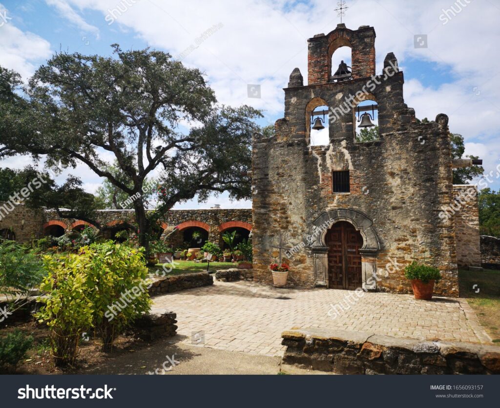 Stock photo san antonio texas september mission espada the southernmost mission in the park 1656093157 result