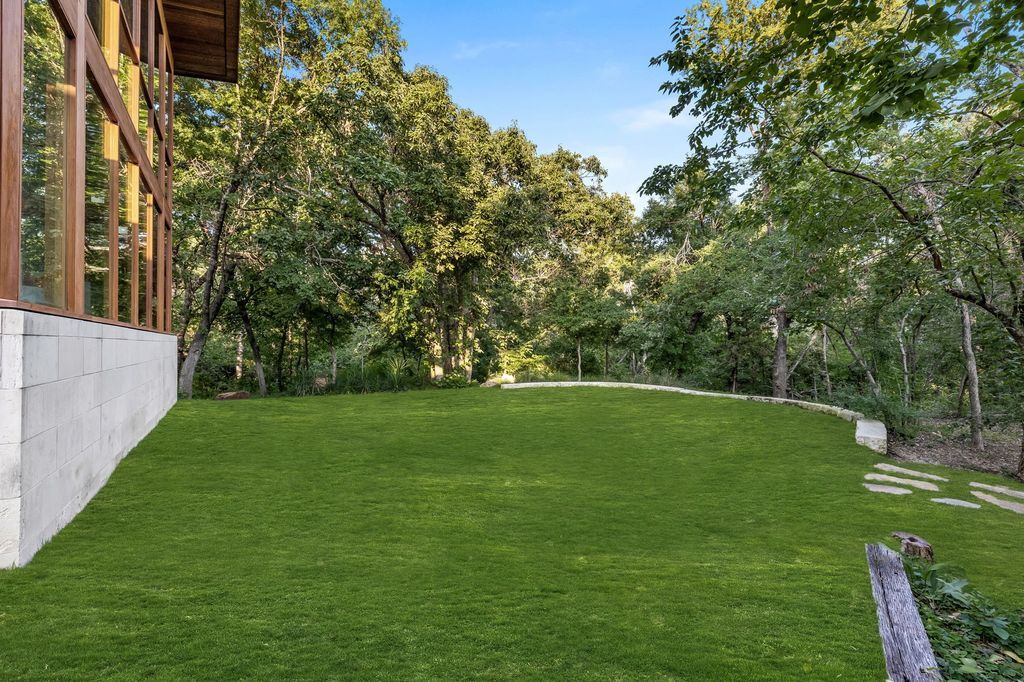 A private oasis in dallas extraordinary retreat on 2 acres of lush greenery asking 3. 995 million 25