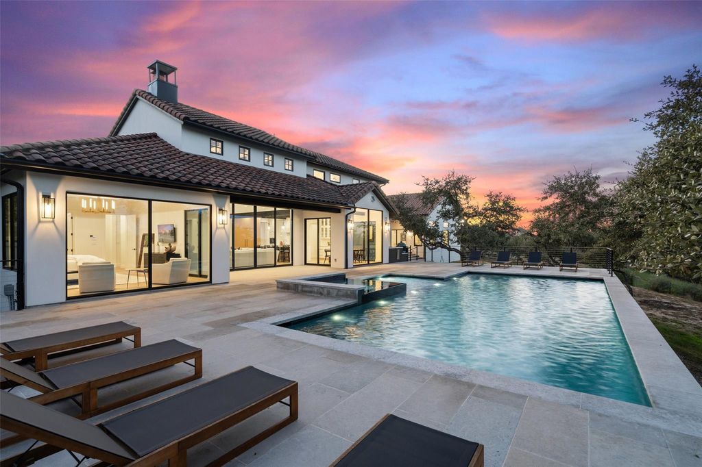 Austin luxury living contemporary estate offering privacy and stunning views for 5. 25 million 5