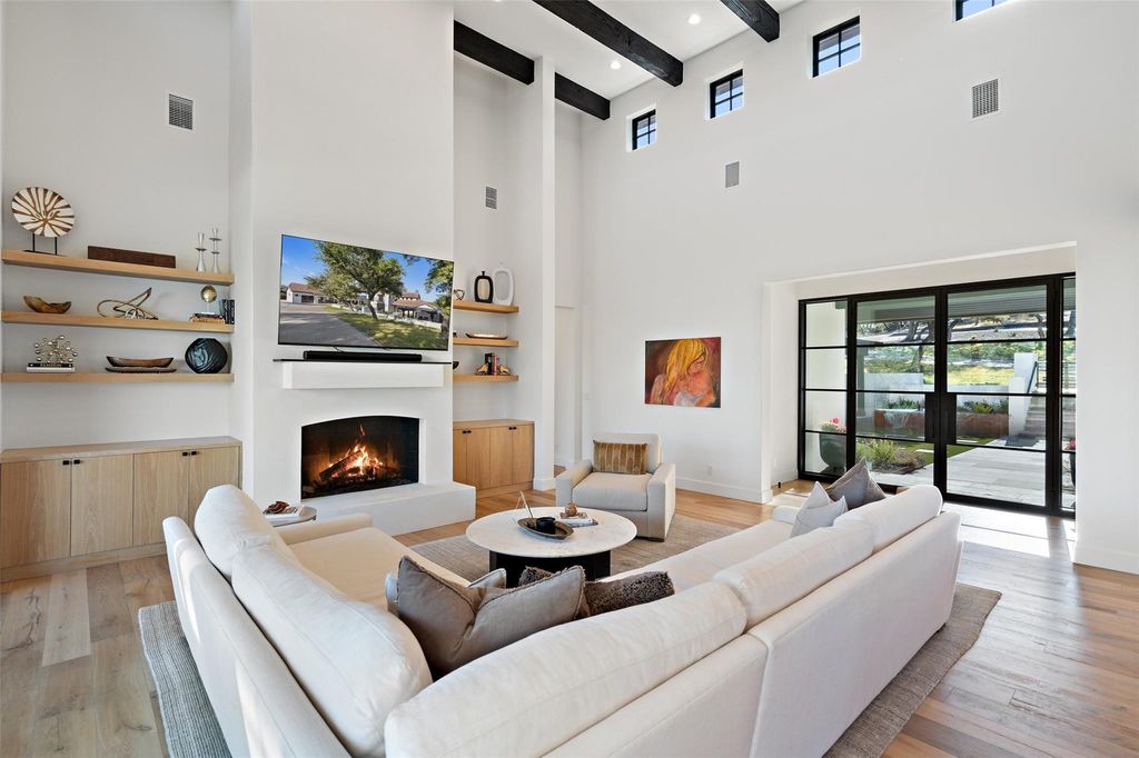 Austin luxury living contemporary estate offering privacy and stunning views for 5. 25 million 9