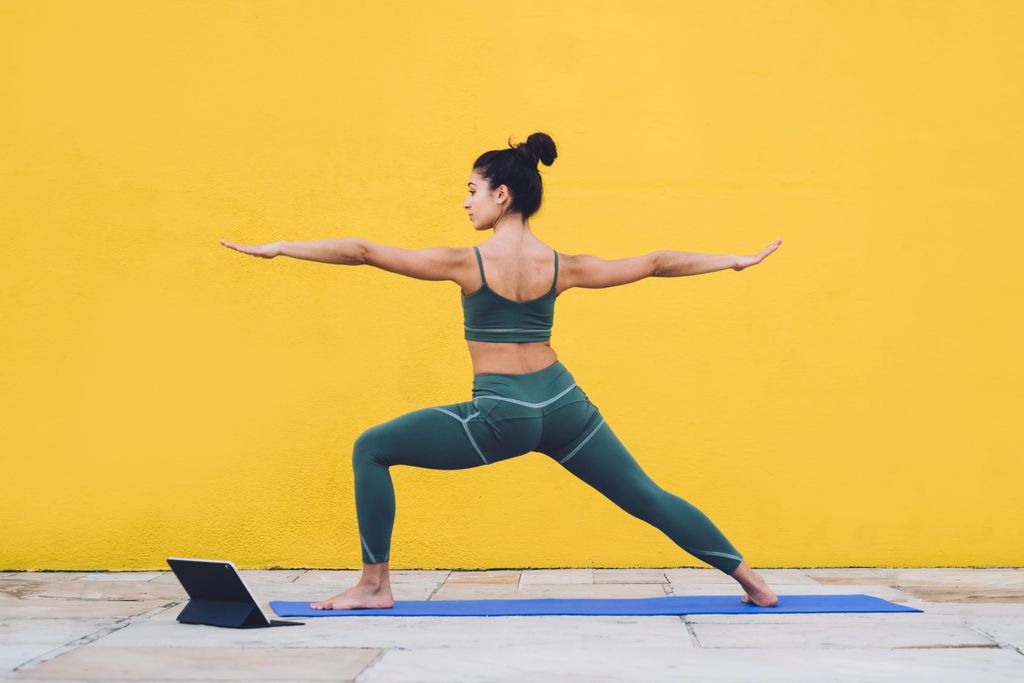 How to create a yoga focused routine result