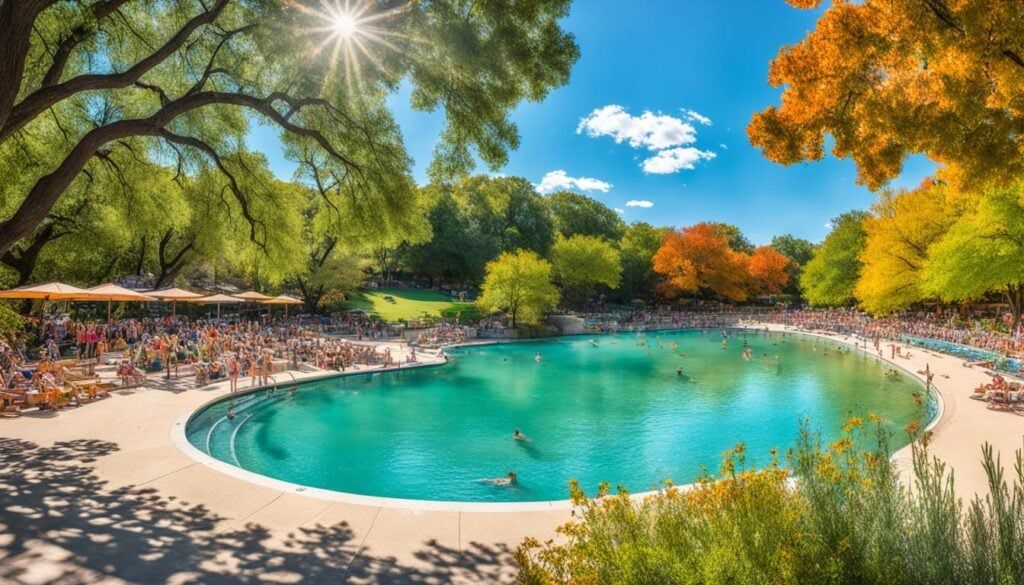 Seasonal considerations at barton springs pool